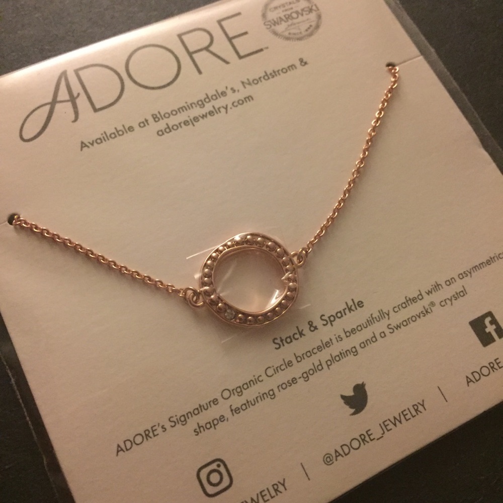Adore Organic Circle Bracelet